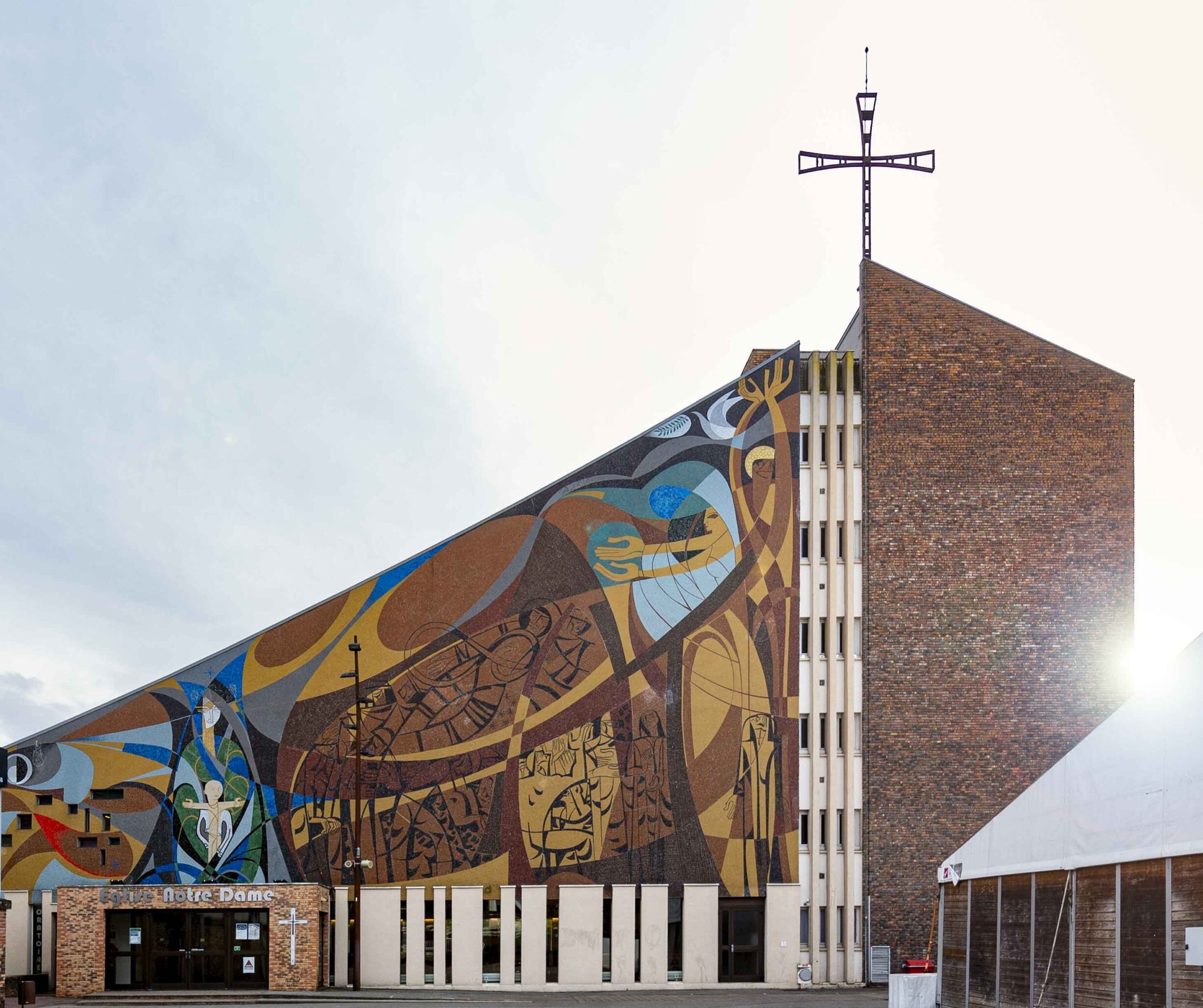 Réaménagement intérieur d'une église