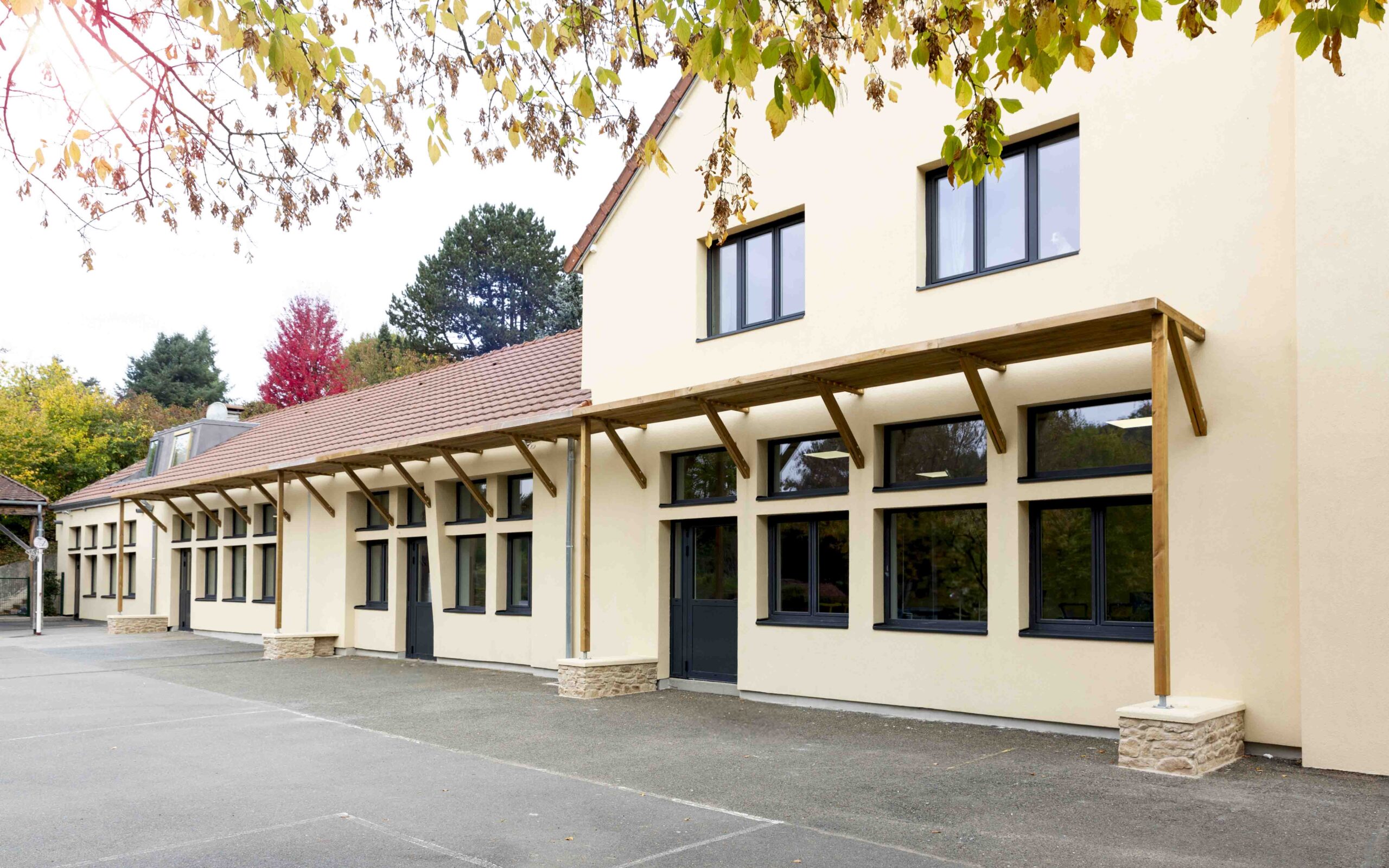 Rénovation énergétique d'une école primaire