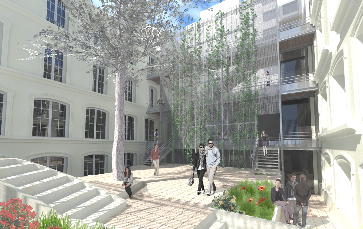 Restructuration de bâtiments en bureaux et centre médical